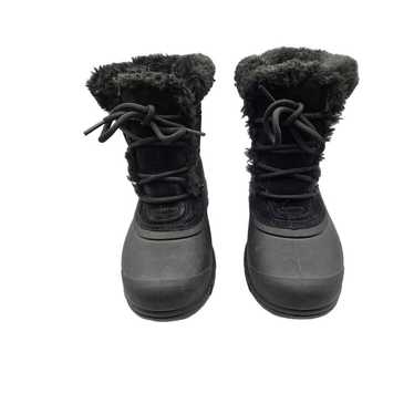 Sorel Black Suede Snow Angel Winter Snow Boots Siz