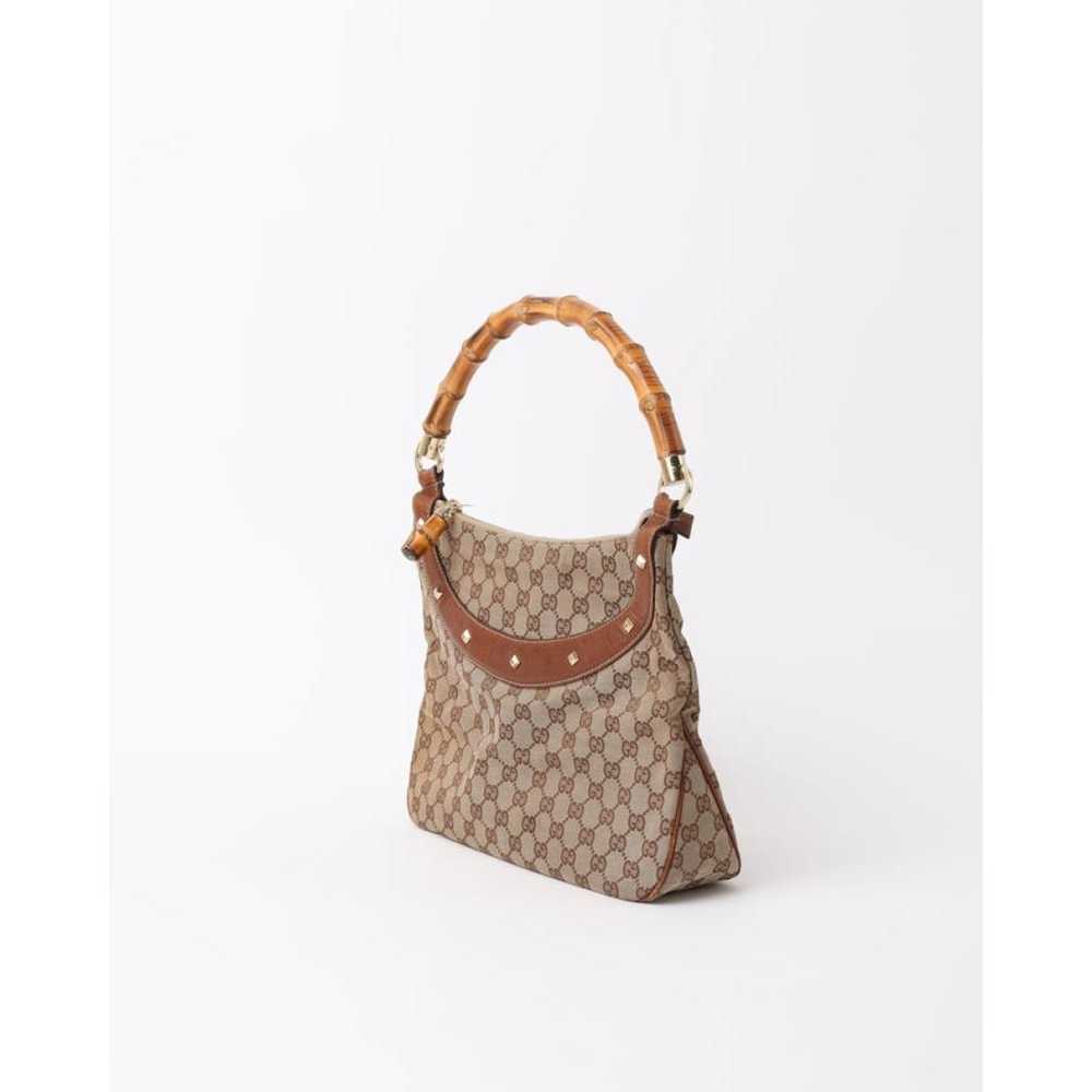 Gucci Bamboo cloth handbag - image 2