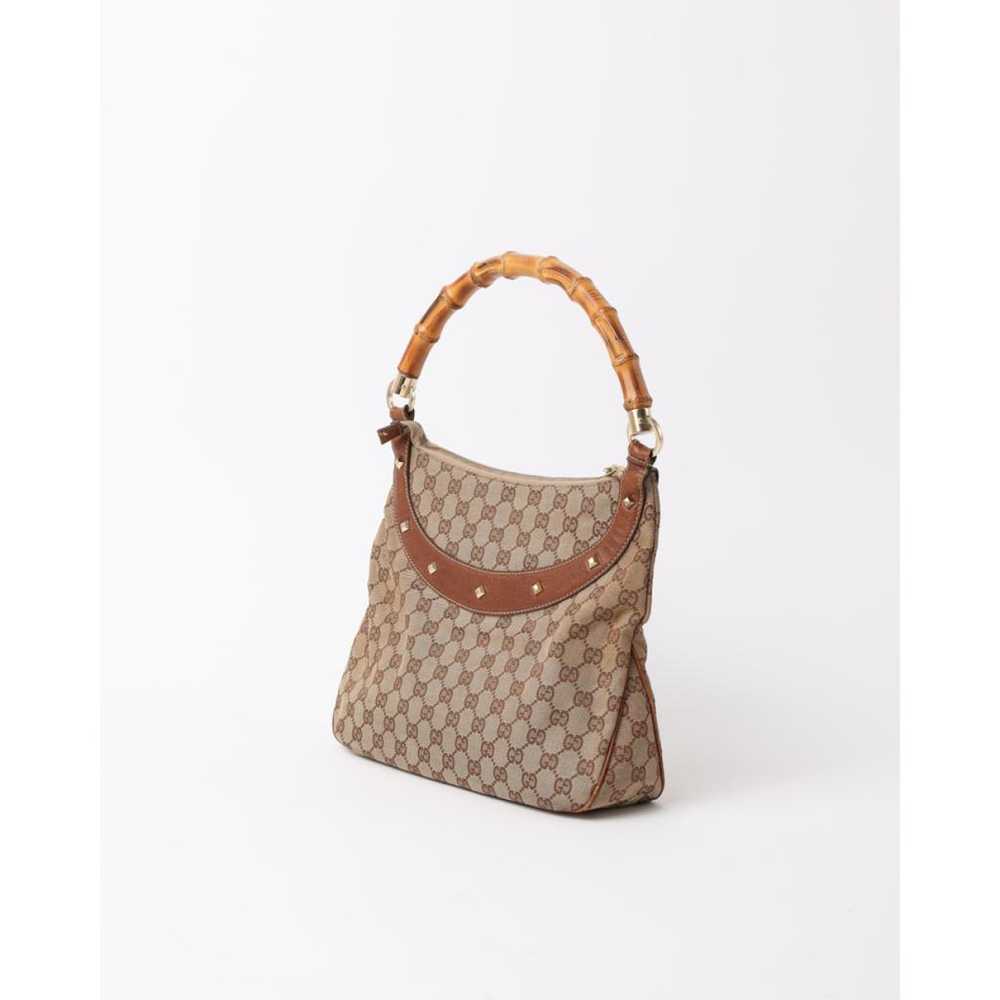 Gucci Bamboo cloth handbag - image 3