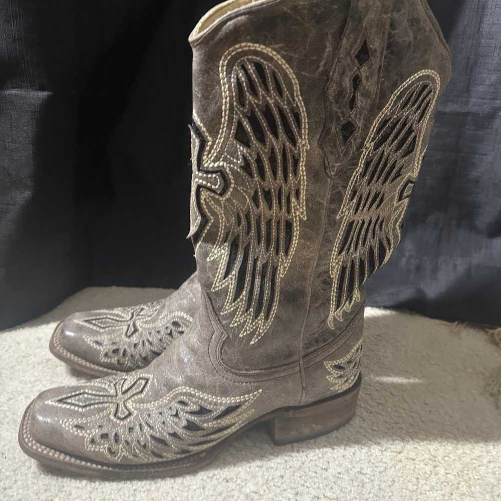 Corral Vintage Cross Wings boots - image 4