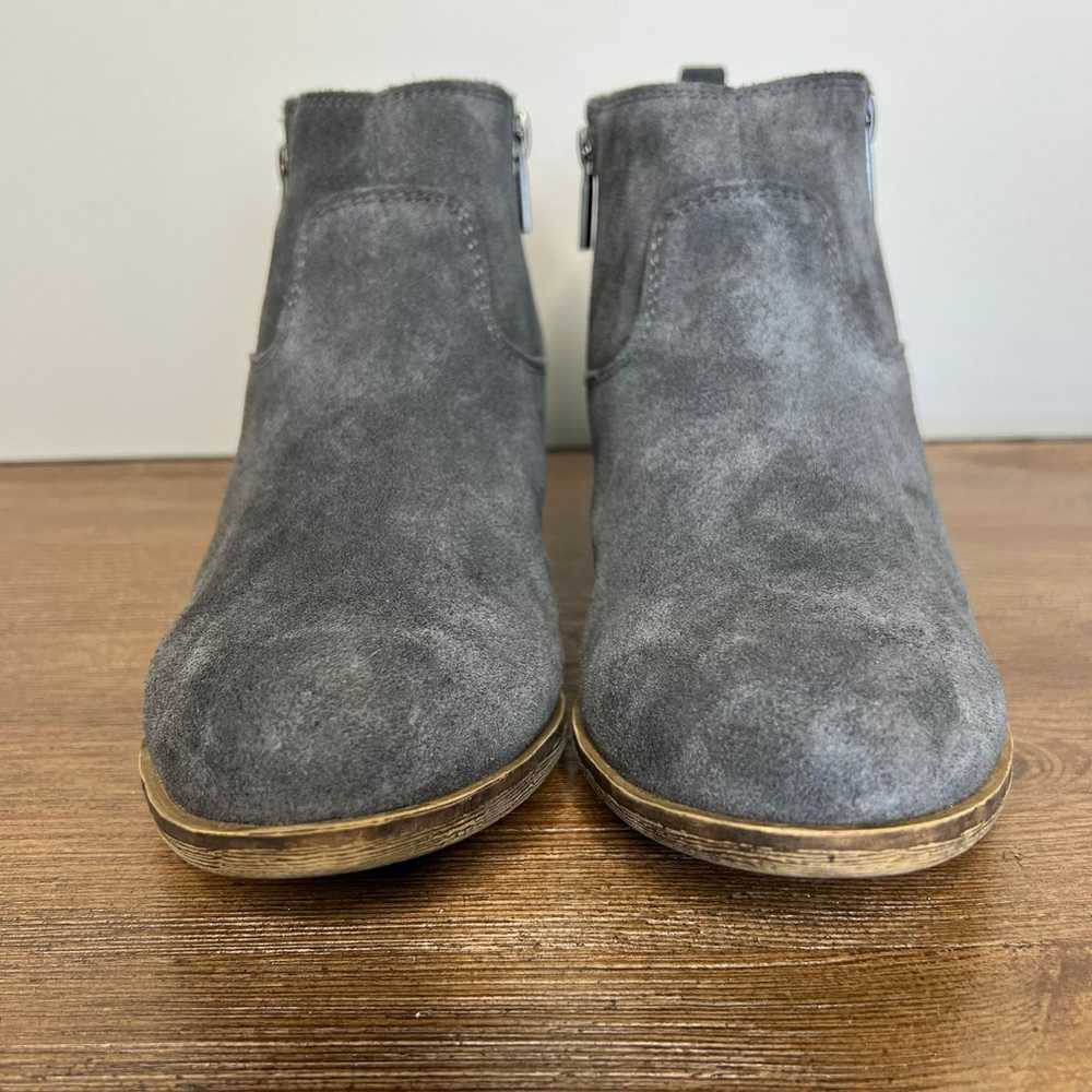 LUCKY BRAND Betwixt Suede Leather Gray Ankle Boot… - image 3