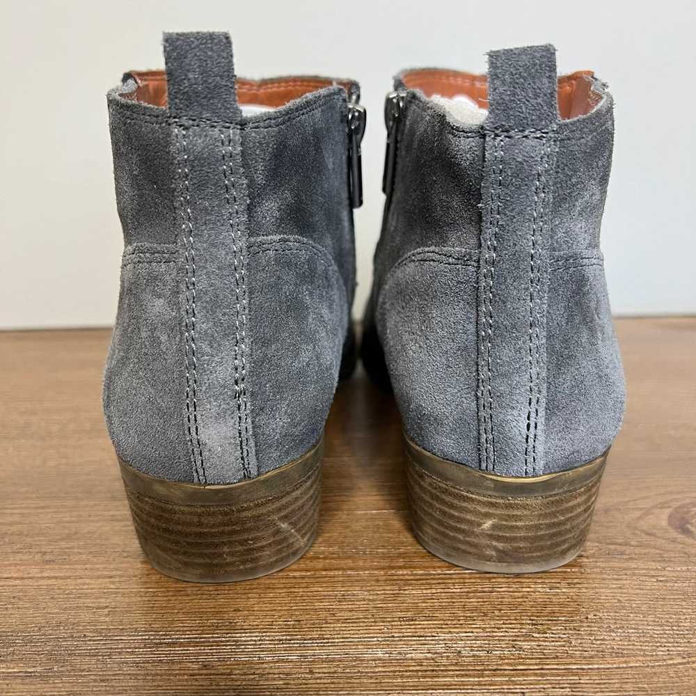 LUCKY BRAND Betwixt Suede Leather Gray Ankle Boot… - image 4