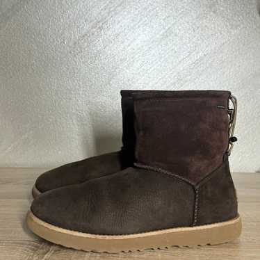 UGG Women Size 9 Brown Nubuck Leather Waterproof … - image 1