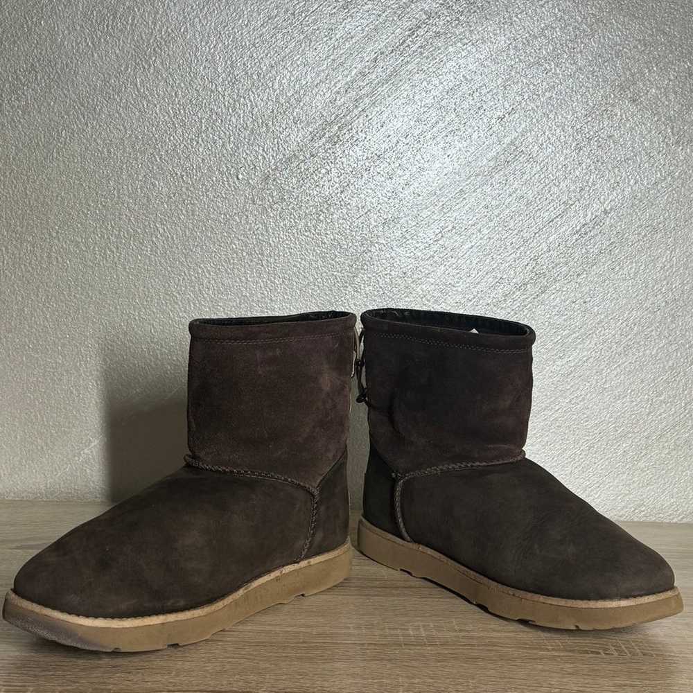 UGG Women Size 9 Brown Nubuck Leather Waterproof … - image 7