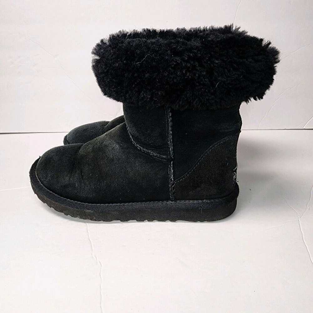 UGG Australia Classic Short Black Suede Sheepskin… - image 6