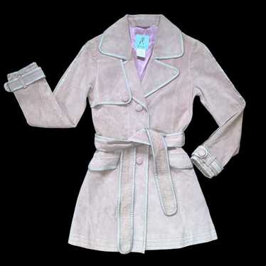 Georges Marciano Marciano Belted Leather Coat Luxu