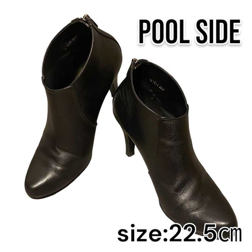 POOL SIDE short boots by the poolside in leather,… - image 1