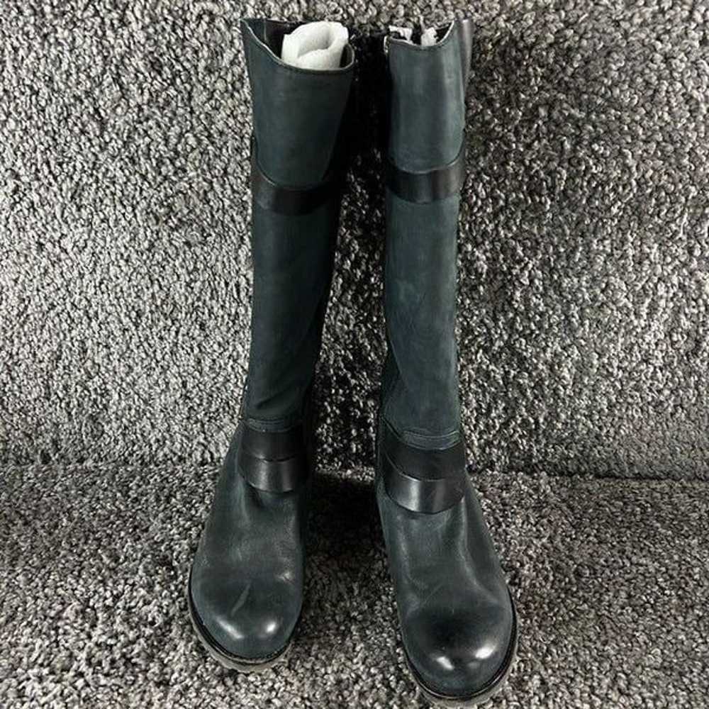 Blondo Waterproof Tall Boot Womens 8.5 Black Leat… - image 2