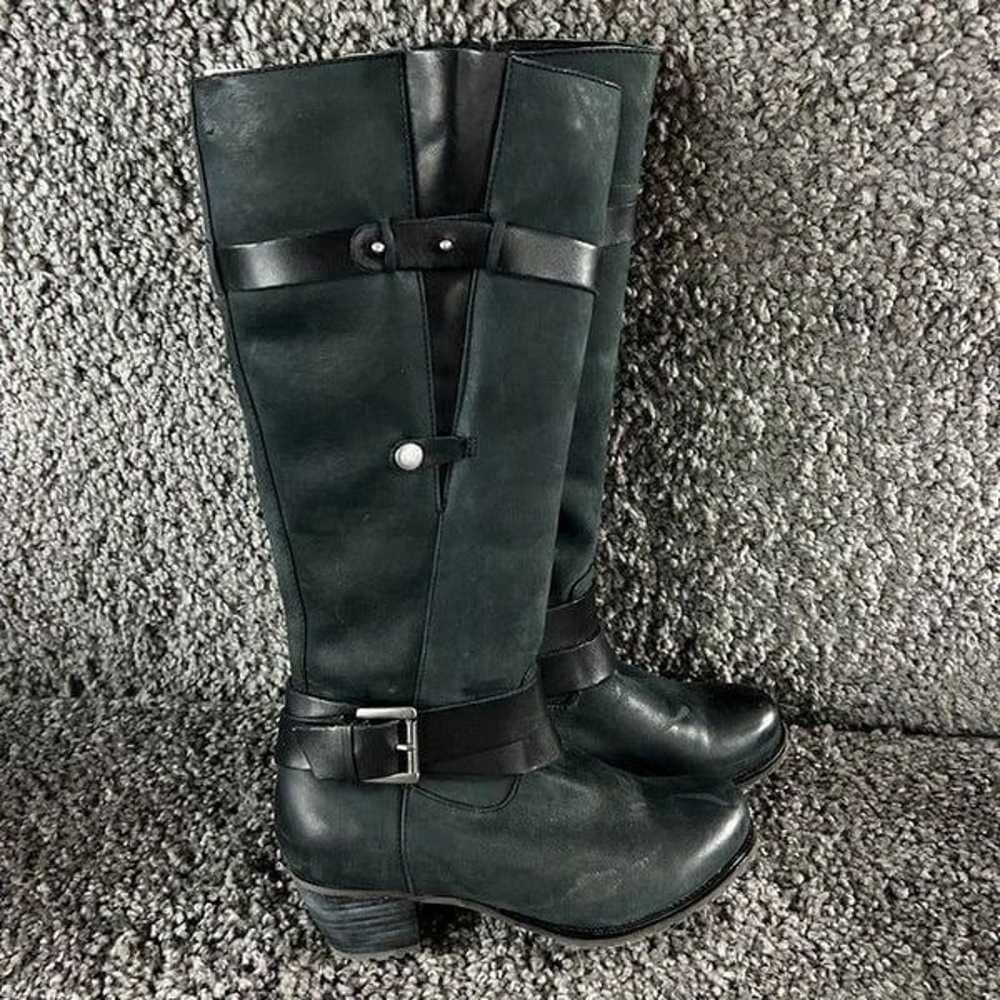 Blondo Waterproof Tall Boot Womens 8.5 Black Leat… - image 3