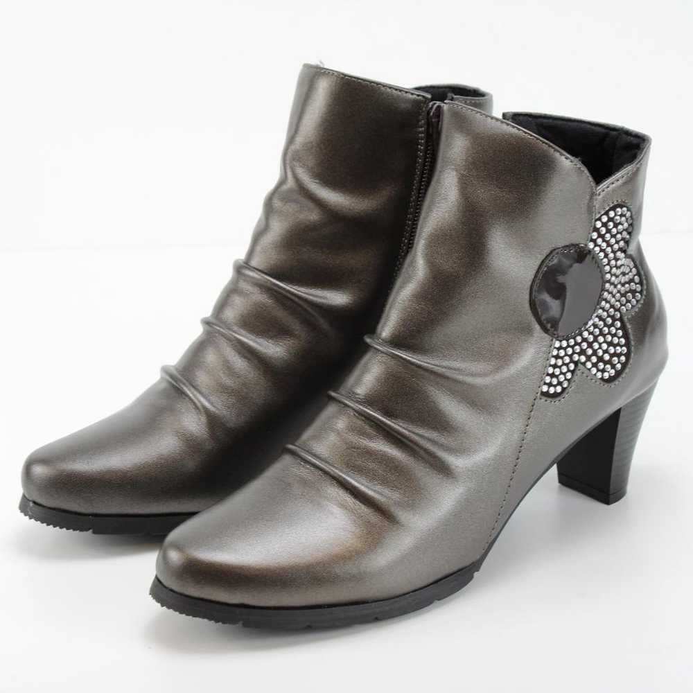 Unused 24.0 Japanese-made City Wing boots Leather… - image 3