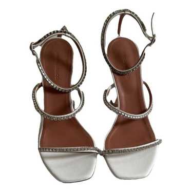 Amina Muaddi Gilda leather sandals - image 1