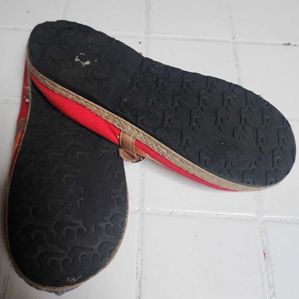 Size 10 vintage hemp loafers - image 9