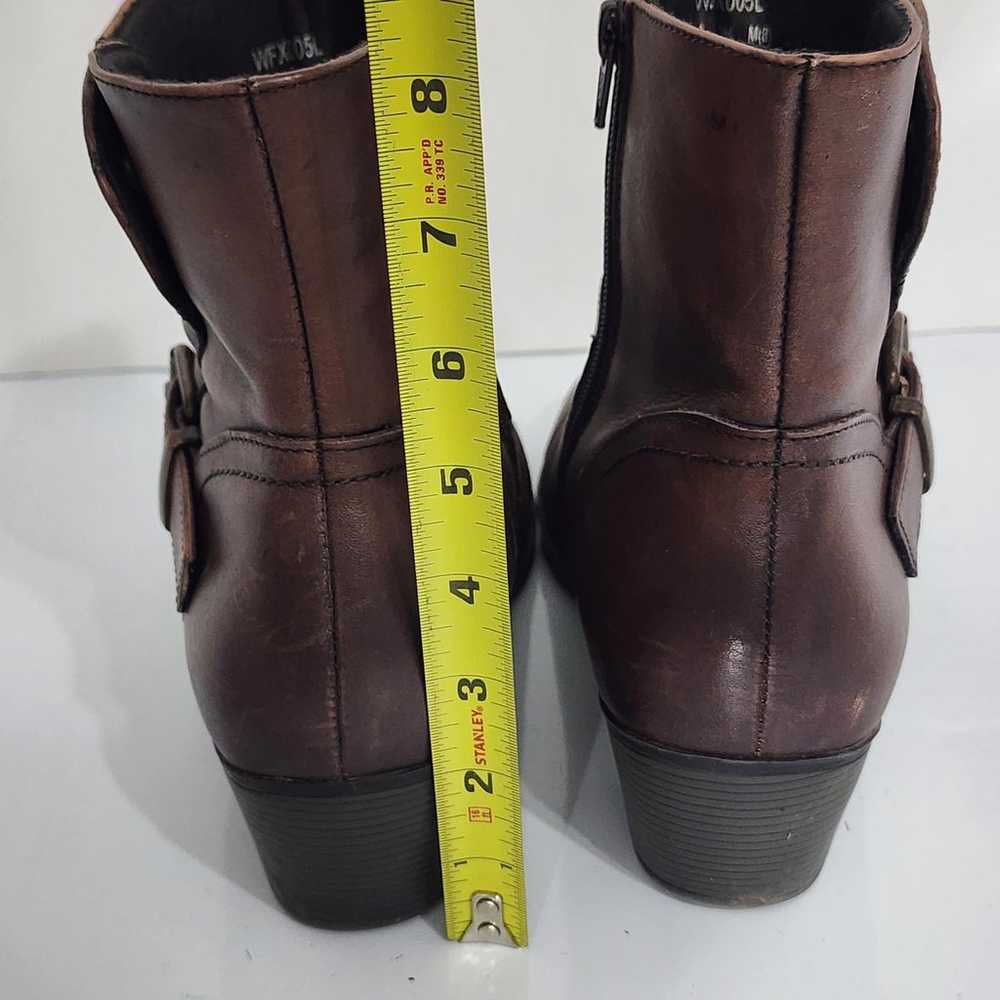 937 Propet Tory Ankle Leather Boots Women Size 9 - image 3