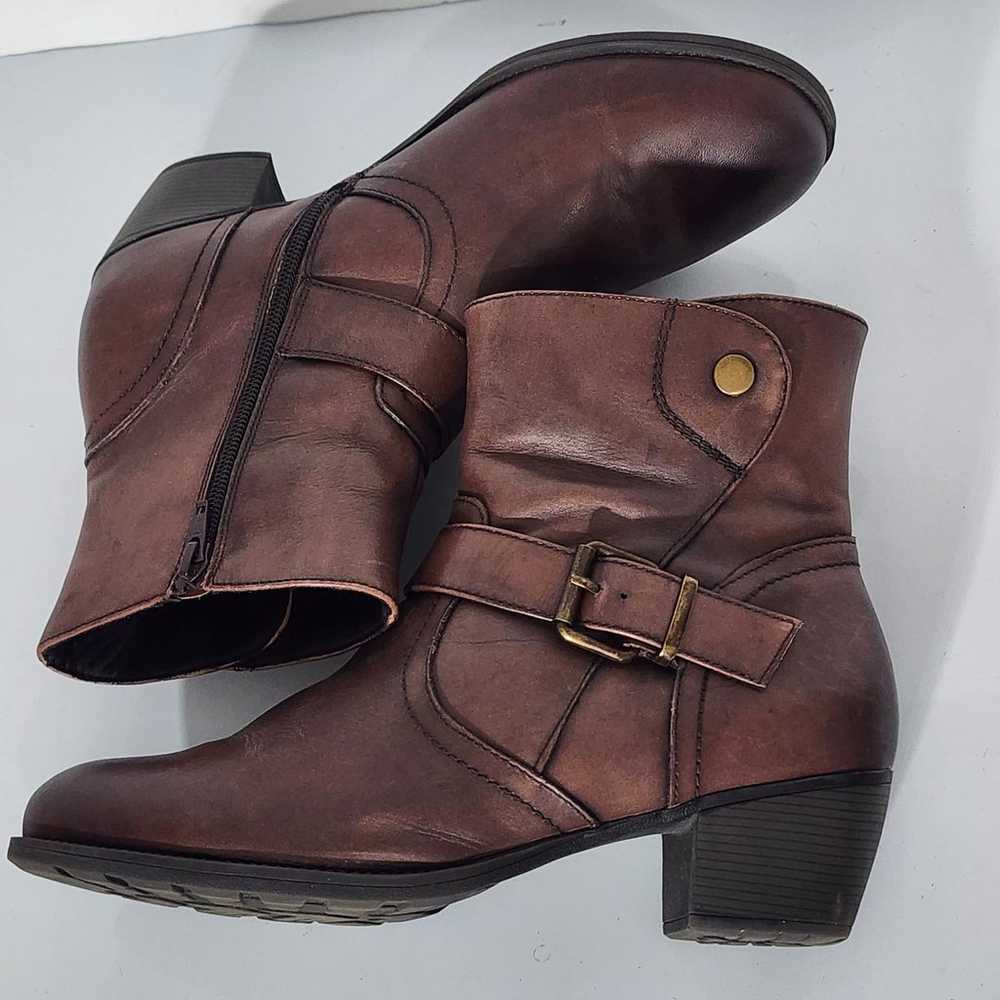 937 Propet Tory Ankle Leather Boots Women Size 9 - image 5