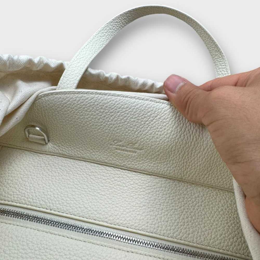 Loro Piana Sesia leather handbag - image 7