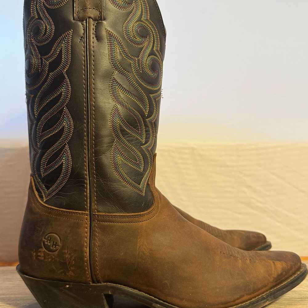 Women’s Double H Cowgirl Boots Size 11 M DH5211 B… - image 3