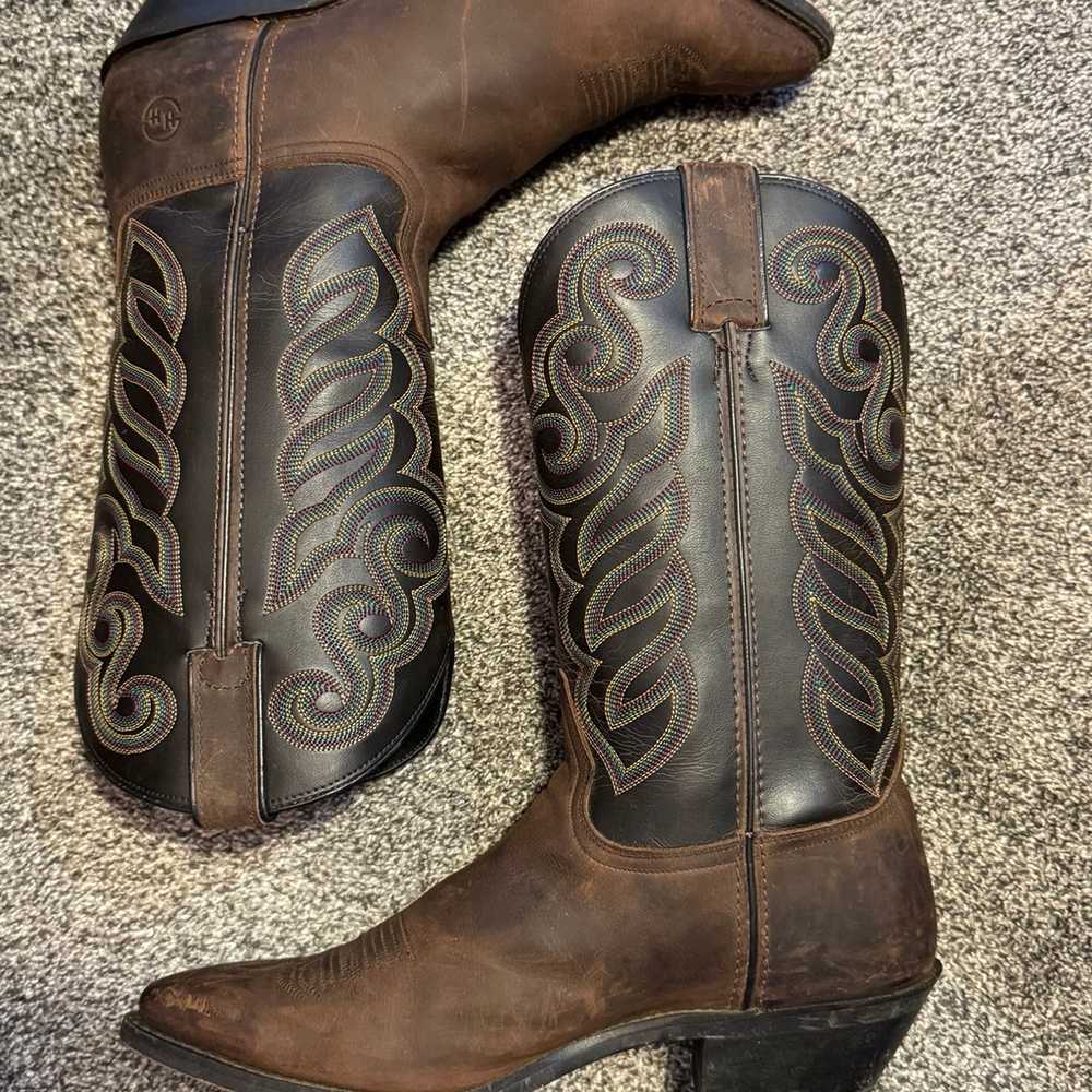 Women’s Double H Cowgirl Boots Size 11 M DH5211 B… - image 5