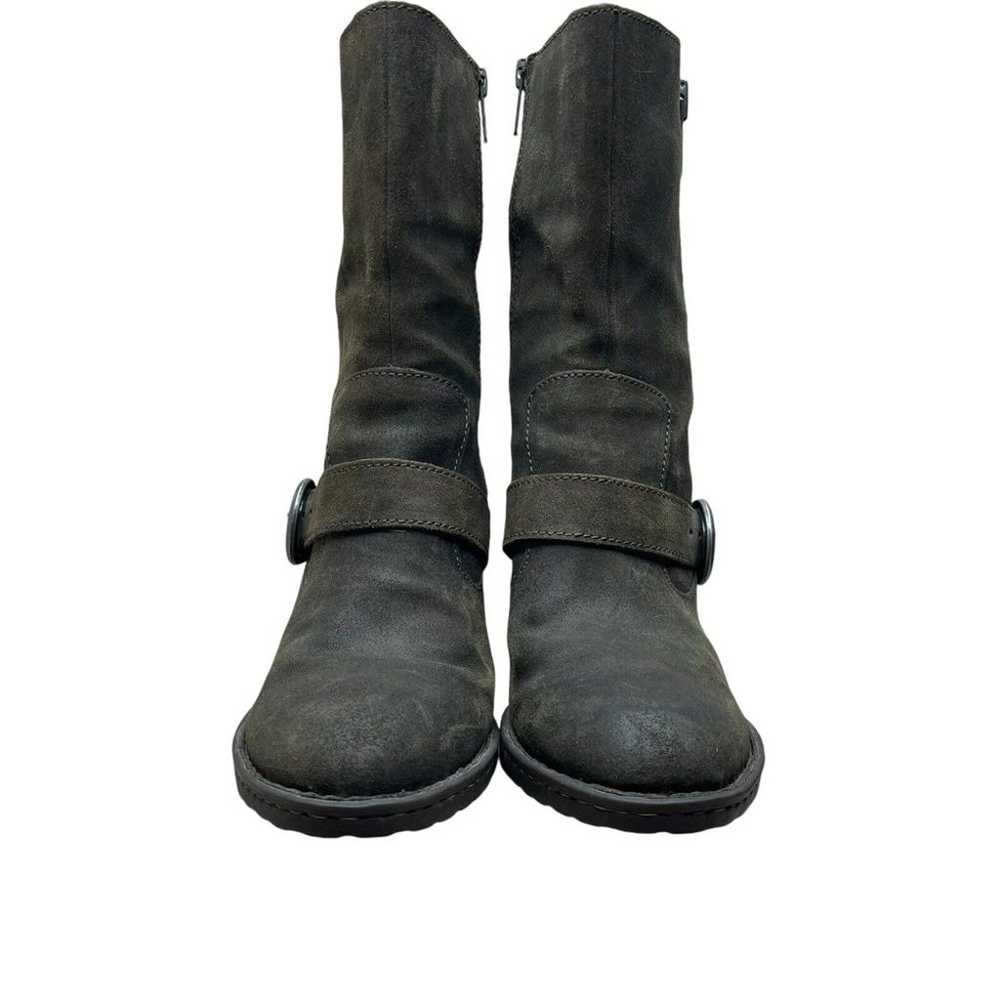 Born Camryn Marmotta Suede Boots Womens 8.5 Herb … - image 2