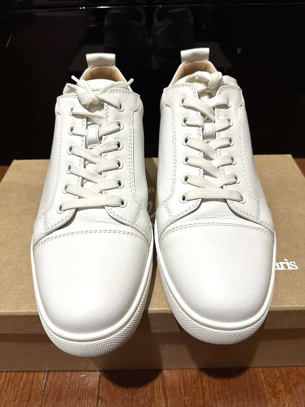 Christian Louboutin Louis Junior White Calf Leath… - image 6