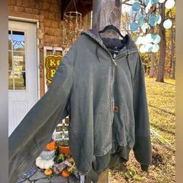 Carhartt jacket in moss - Gem