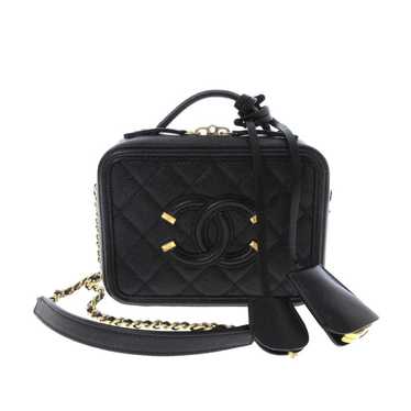 Chanel Cc Filigree leather bag - image 1