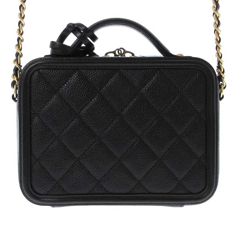 Chanel Cc Filigree leather bag - image 3