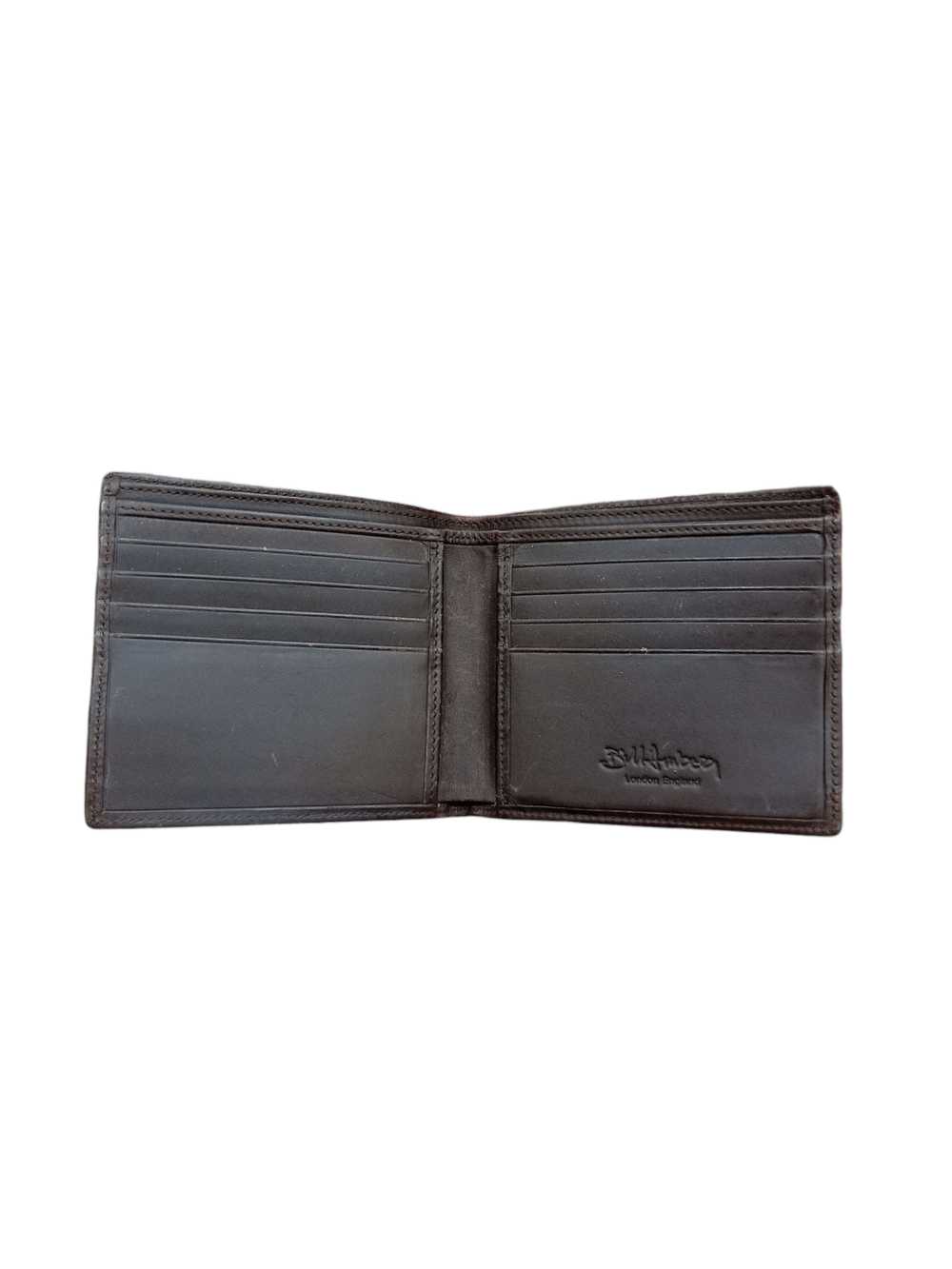 Bill Amberg Studio Bill Amberg Leather Bifold Wal… - image 4