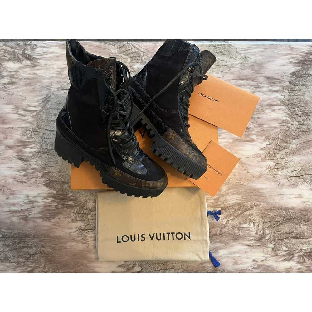 Louis Vuitton Lauréate leather boots - image 5