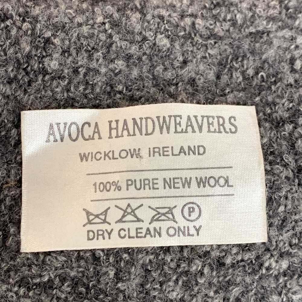 Other Avoca Handweavers Wool Scarf Minimalist Rus… - image 4