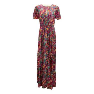 Saloni Silk maxi dress