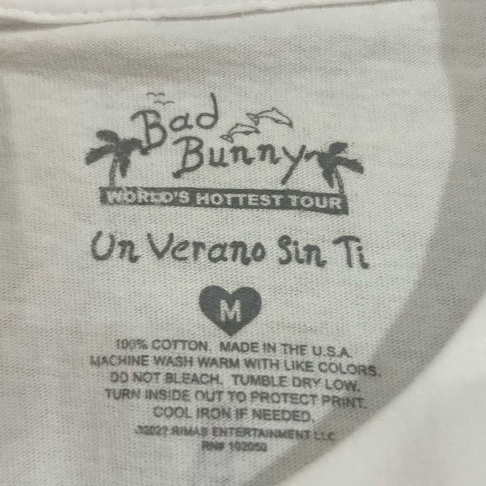 Other Bad Bunny 2022 World’s Hottest Tour Shirt - image 5