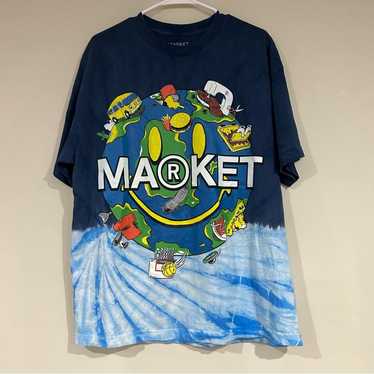 Market Chinatown Market Smiley Globe Shirt - image 1