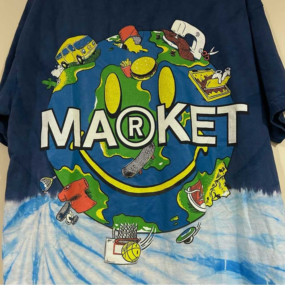 Market Chinatown Market Smiley Globe Shirt - image 3