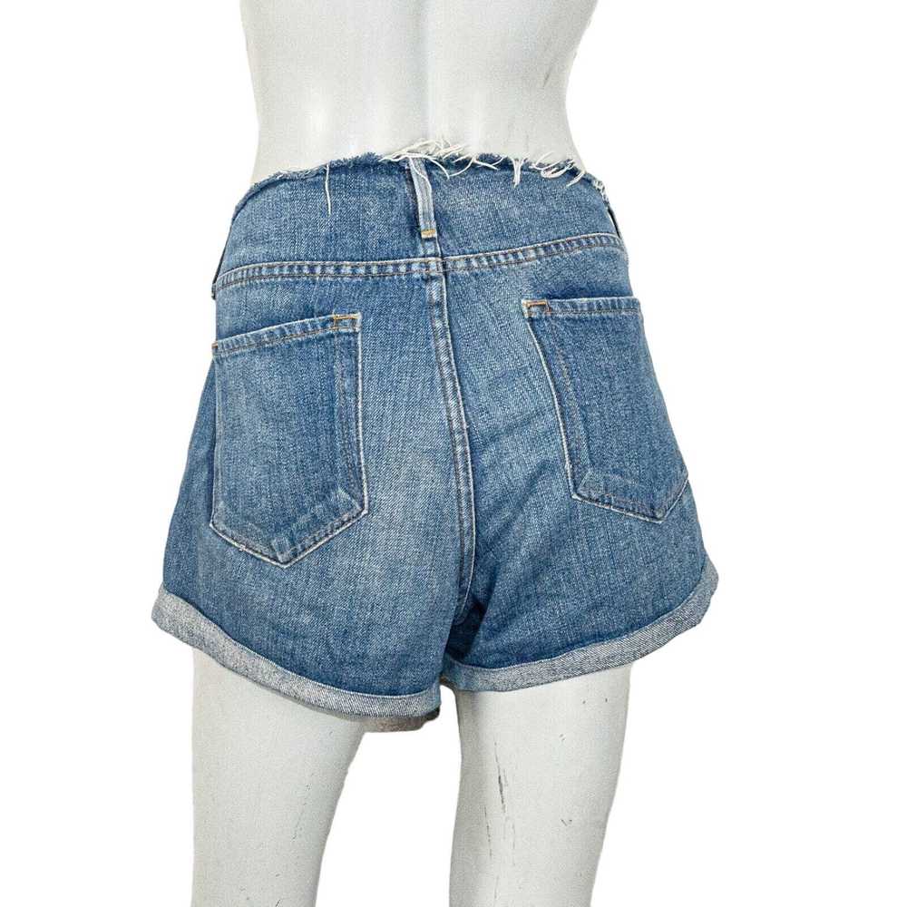 Frame FRAME Denim the Le Cutoff Jeans Shorts Dist… - image 2