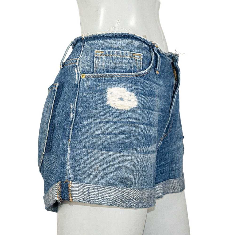 Frame FRAME Denim the Le Cutoff Jeans Shorts Dist… - image 4