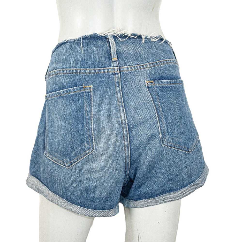 Frame FRAME Denim the Le Cutoff Jeans Shorts Dist… - image 9