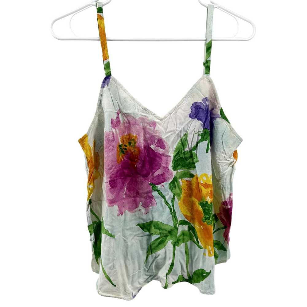 Jams World VTG Jams World Floral Camisole Tank To… - image 1