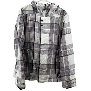 Burton Burton Jet Set Jacket Plaid Oversized Hoode