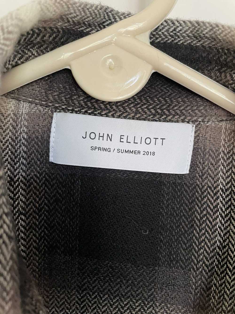 John Elliott John Elliott Plaid Flannel Shirt - image 2