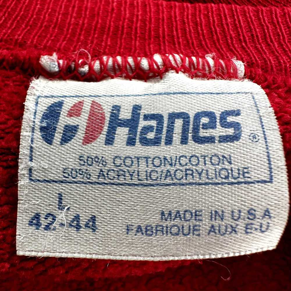 Hanes Vintage Hanes Floral Sweatshirt Crew 100% C… - image 3