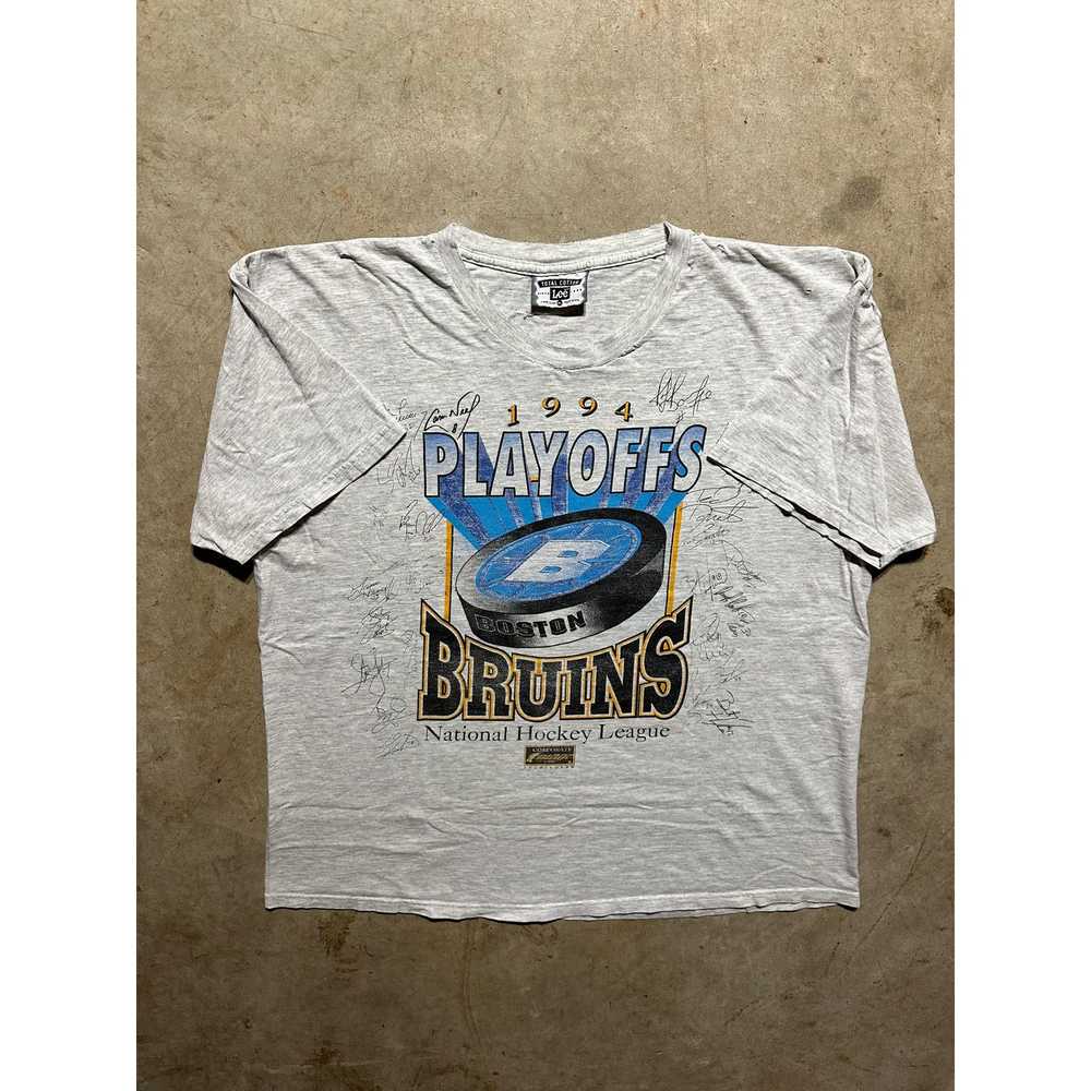 Made In Usa × NHL × Vintage Vintage Boston Bruins… - image 1