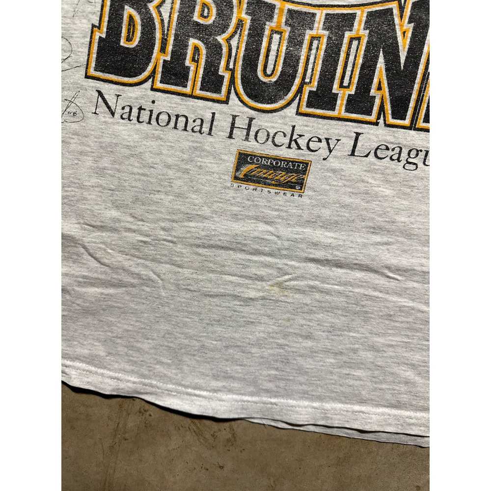 Made In Usa × NHL × Vintage Vintage Boston Bruins… - image 4