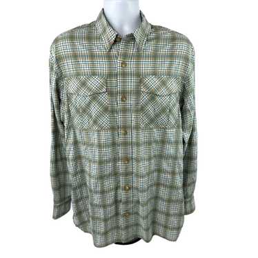 Duluth Trading Company Multicolor Plaid Long Slee… - image 1