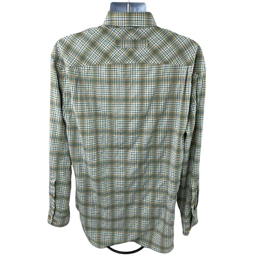 Duluth Trading Company Multicolor Plaid Long Slee… - image 3