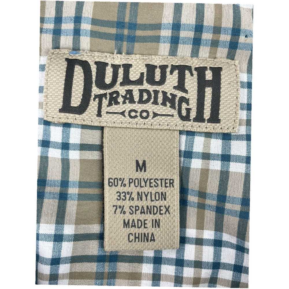 Duluth Trading Company Multicolor Plaid Long Slee… - image 6