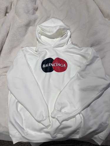 Balenciaga 2020 Credit Card Logo Hoodie