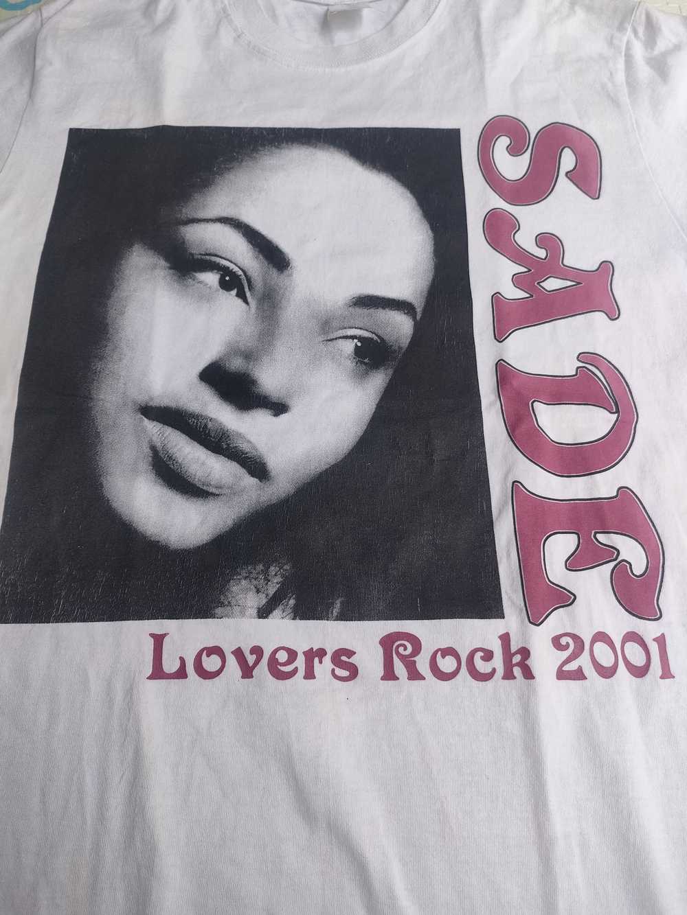 Band Tees × Very Rare × Vintage Sade - Lovers Roc… - image 4