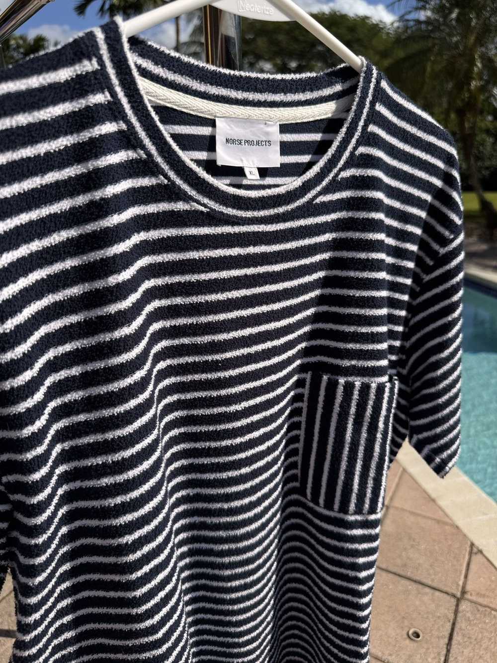 Norse Projects Norse Projects Striped Towel Tee s… - image 2