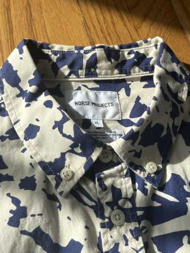 Norse Projects Broken Leaf button down