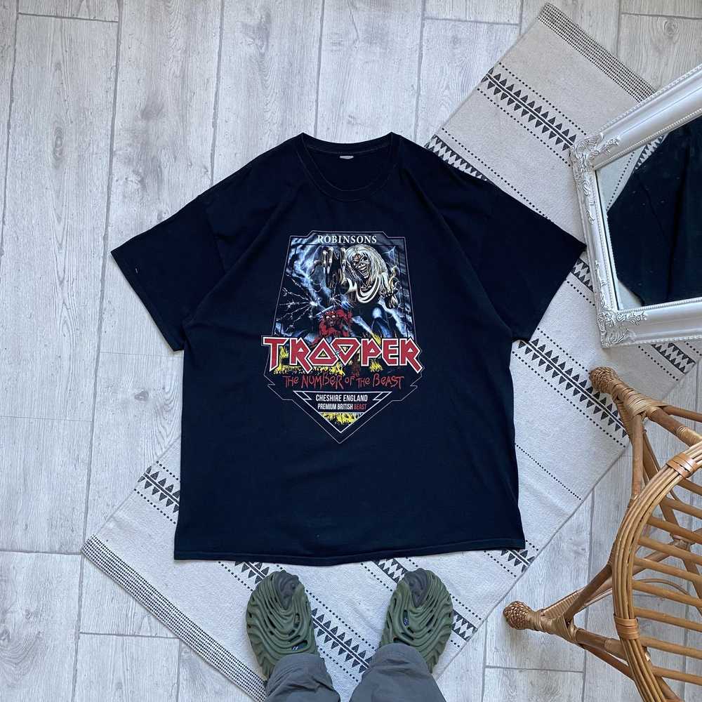 Band Tees × Iron Maiden × Rock Tees 🎸 Rock Band … - image 1